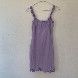 Cute Purple Mini Dress